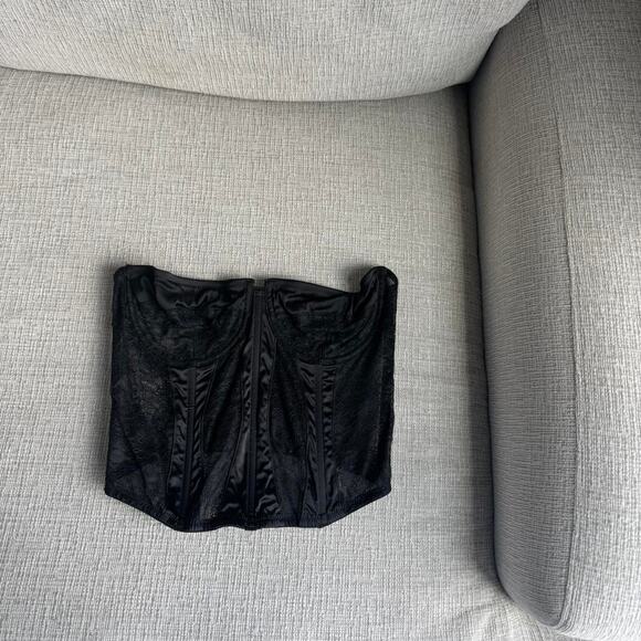 Asos black corset top corset top - Picture 1 of 5
